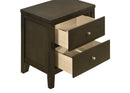 Wilkes California King Bedroom Set Dark Cocoa