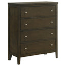 Wilkes California King Bedroom Set Dark Cocoa