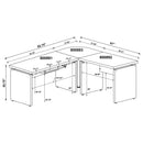 Skylar L-Shape Desks
