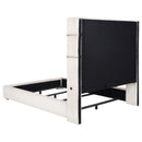 Tisdall California King, E.King & Queen Bed Grey, Black & Queen