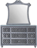 Crown Mark Furniture Voltare Dresser in Dark Grey image