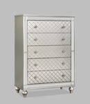 Crown Mark Furniture Cristian 5 Drawer Chest in Beige image