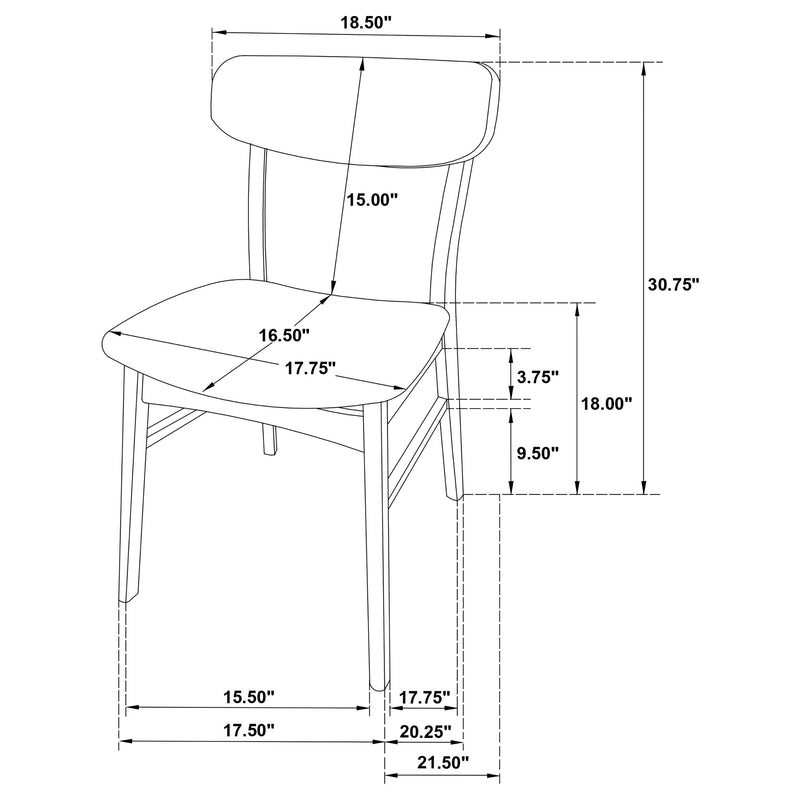 Dortch 5 Pc Dining Set