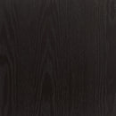 Sherry Trestle Base Marble Top Dining Table Espresso and White