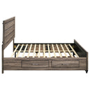 Kauffman Panel Platform Storage Bed