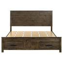 Woodmont Panel Platform Storage Bed