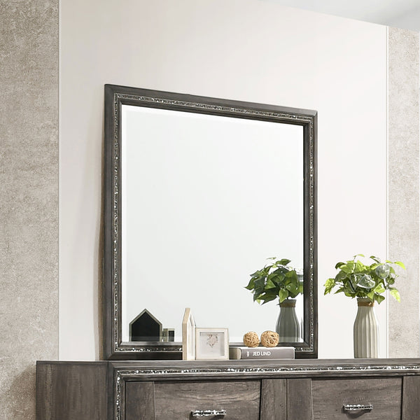 Janine Square Dresser Mirror Grey image
