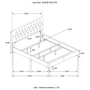 Kendall Panel Bed White