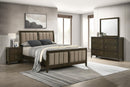 Wilkes California King Bedroom Set Dark Cocoa