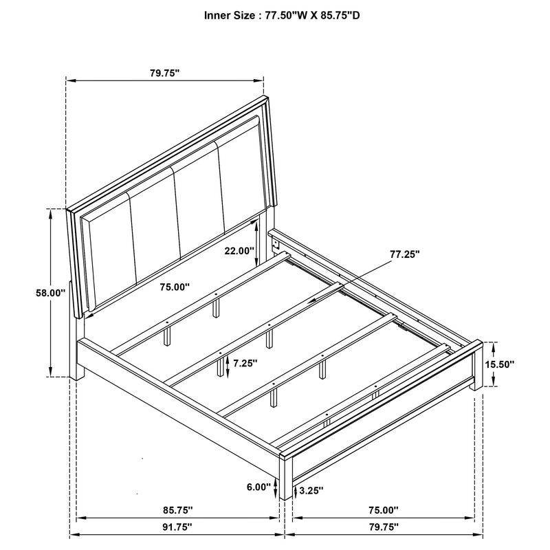 Kieran 5 Pc Bedroom Set