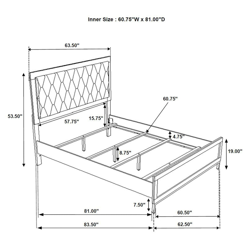 Sonora 5 Pc Bedroom Set