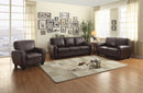 Rubin Loveseat in Dark Brown