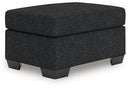 Jasmine Peaks Ottoman