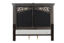 Promenade Bed Dark Brown & White