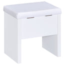 Harvey Makeup Vanity Table with Mirror and Stool