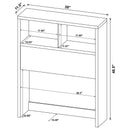 Westpark 5 Pc Twin & Full Bedroom Set Black, Brown & Natural