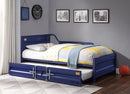 Cargo Blue Daybed & Trundle (Twin Size)