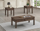 Lorraine 3-Pc Cocktail Set Brown