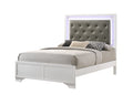 Crown Mark Furniture Lyssa Twin Upholstered Bed in White B4310-T image