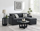Storey Upholstered Sleeper Sectional Chaise Sofa