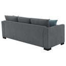 Storey Upholstered Sleeper Sectional Chaise Sofa