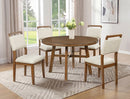 Blanche Round Dining Table Brown