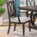 Crown Mark Furniture Buchanan Arm Chair in Brown (Set of 2) image