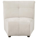 Charlotte Upholstered Modular Sectional Sofa Ivory
