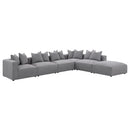 Jennifer Modular Sectional Grey