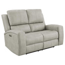 Brickston Triple Power Reclining Sofa Set