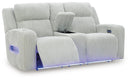 Forest Lake Power Reclining Loveseat with Console