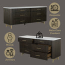 Dresser w/Marble Top