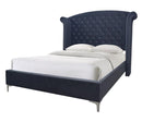 Crown Mark Furniture Lucinda King Upholstered Panel Bed in Gray B9260-K image