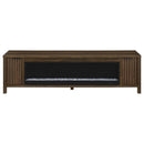 Carey TV Stand Fireplace Console