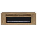 Eddy TV Stand Fireplace Console