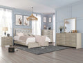 Crown Mark Furniture Jaylen Dresser Mirror in Gray image