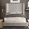 Rosabelle Bed Black, Grey, & Ivory