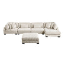 Traverse-(5)5-Piece Modular Sectional with Reversible Chaise and Ottoman image