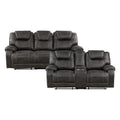 Gainesville-2pc Set: Sofa, Love image