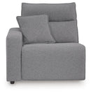Modmax II Reclining Sectional with Chaise and Audio Console