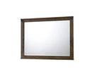 Crown Mark Furniture Curtis Mirror in Rustic image