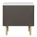 Nightstand w/Marble Top