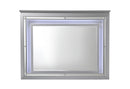 Crown Mark Furniture Lillian Mirror in Silver image