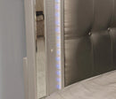 Brachium Bed White & Silver