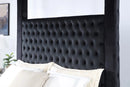 Etherea Bed Gray & Black