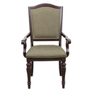 Marston Arm Chair in Dark Cherry (Set of 2) 2615DCA