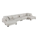 Tinley-(4)4-Piece Modular Sectional with Chaise image
