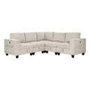 Walterboro-(5)5-Piece Sectional with Storage, Storage Pouches and Charging Ports image