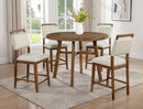 Blanche Counter Ht Chair Brown