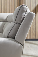 Social Pointe Reclining Sectional with Storage Console